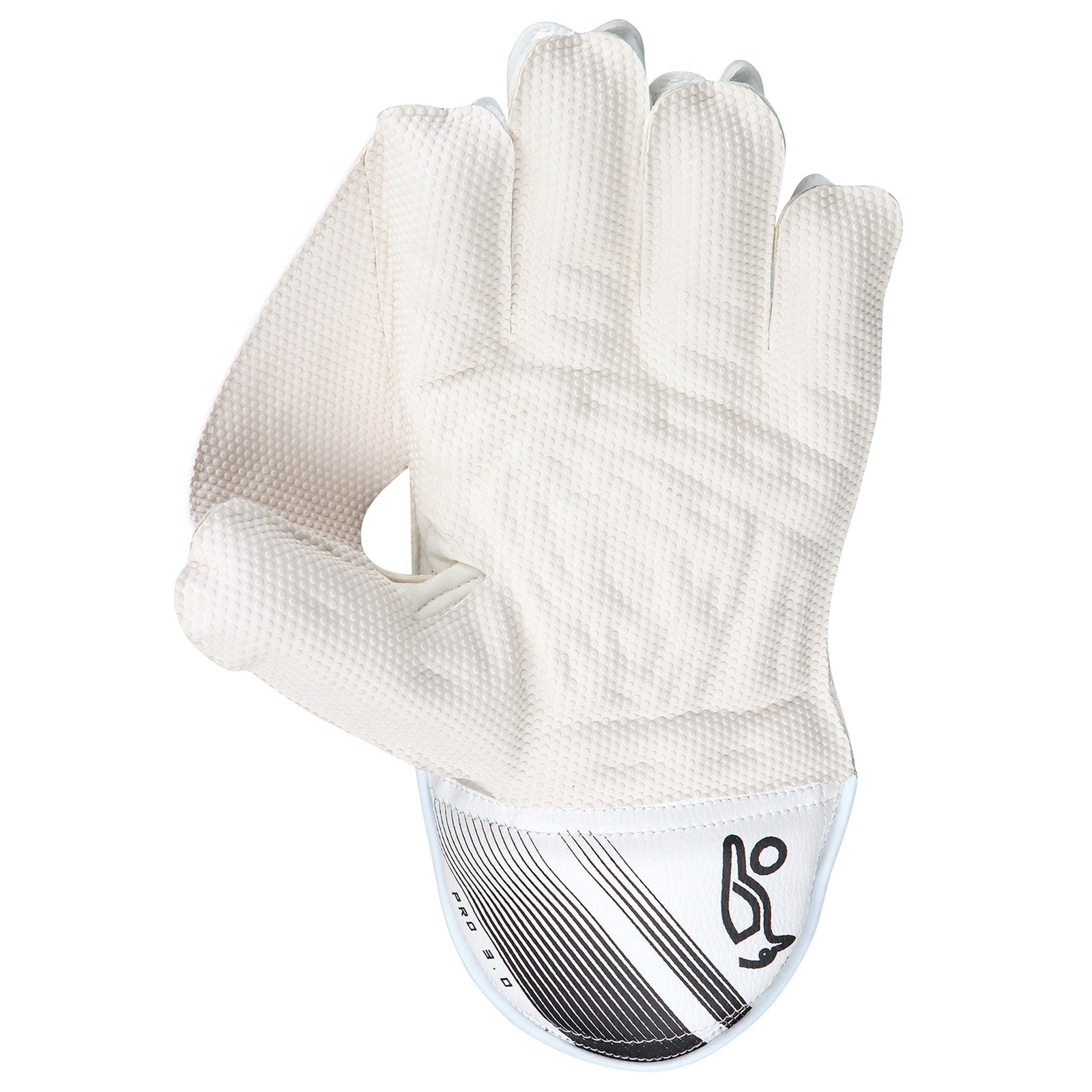 Kookaburra Pro 3.0 White / Black Keeping Gloves - Senior