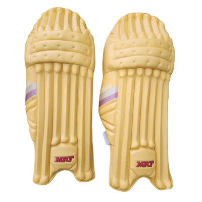 MRF Genius Grand Batting Legguard - Yellow Adult
