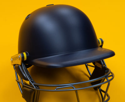 Masuri E Line Plus Titanium Grille Cricket Helmet - Senior Navy