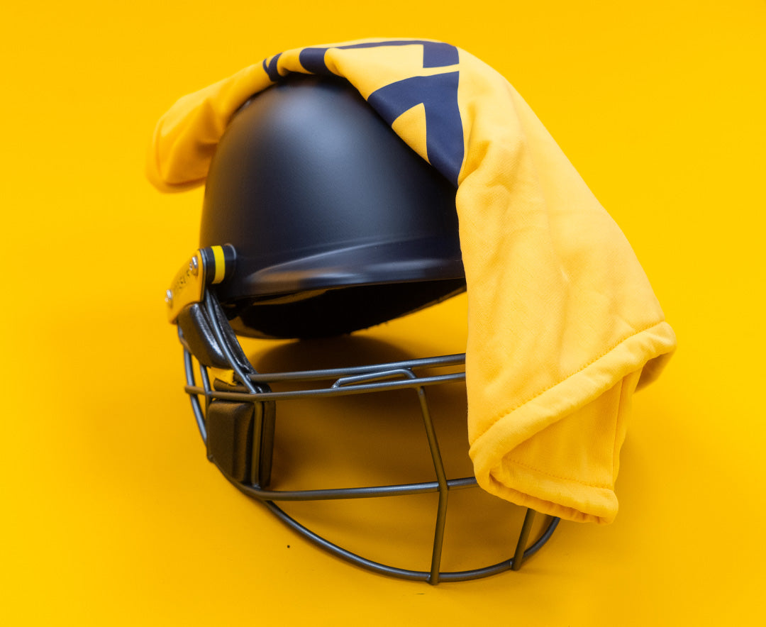 Masuri E Line Plus Titanium Grille Cricket Helmet - Senior Navy