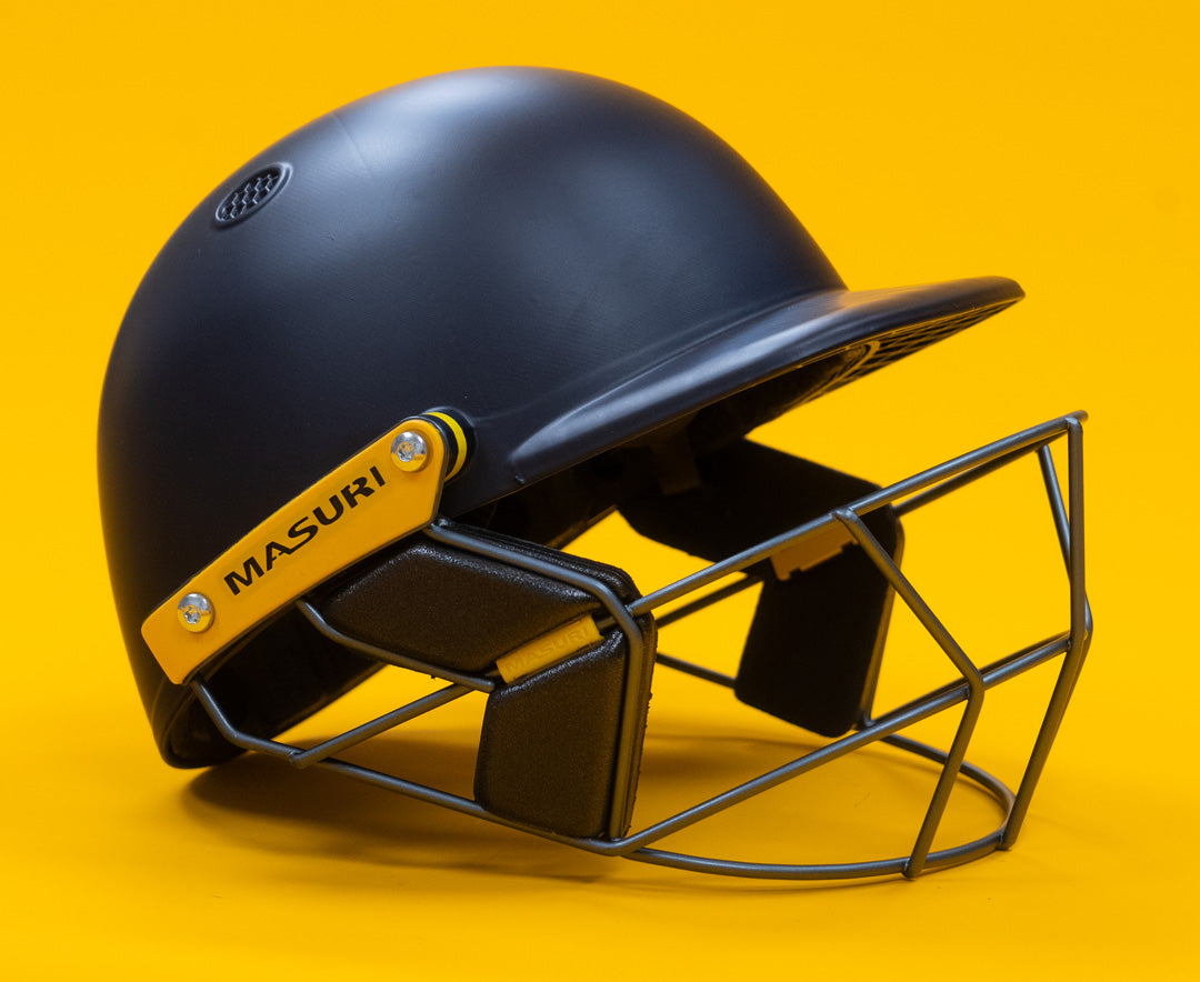 Masuri T Line Plus Steel Grille Cricket Helmet - Junior Navy