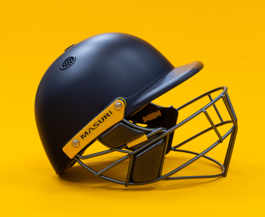 Masuri T Line Plus Titanium Grille Cricket Helmet - Junior Navy