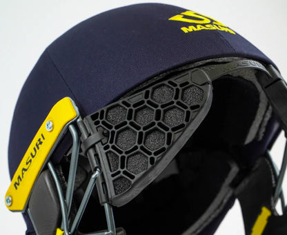 Masuri E Line Titanium Grille Cricket Helmet - Senior Navy