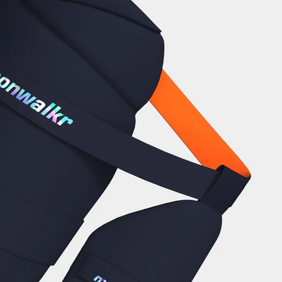 MoonWalkr 2.0 Cricket Combo Thigh Guard - Large Navy