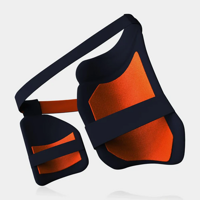 MoonWalkr 2.0 Cricket Combo Thigh Guard - Medium Navy