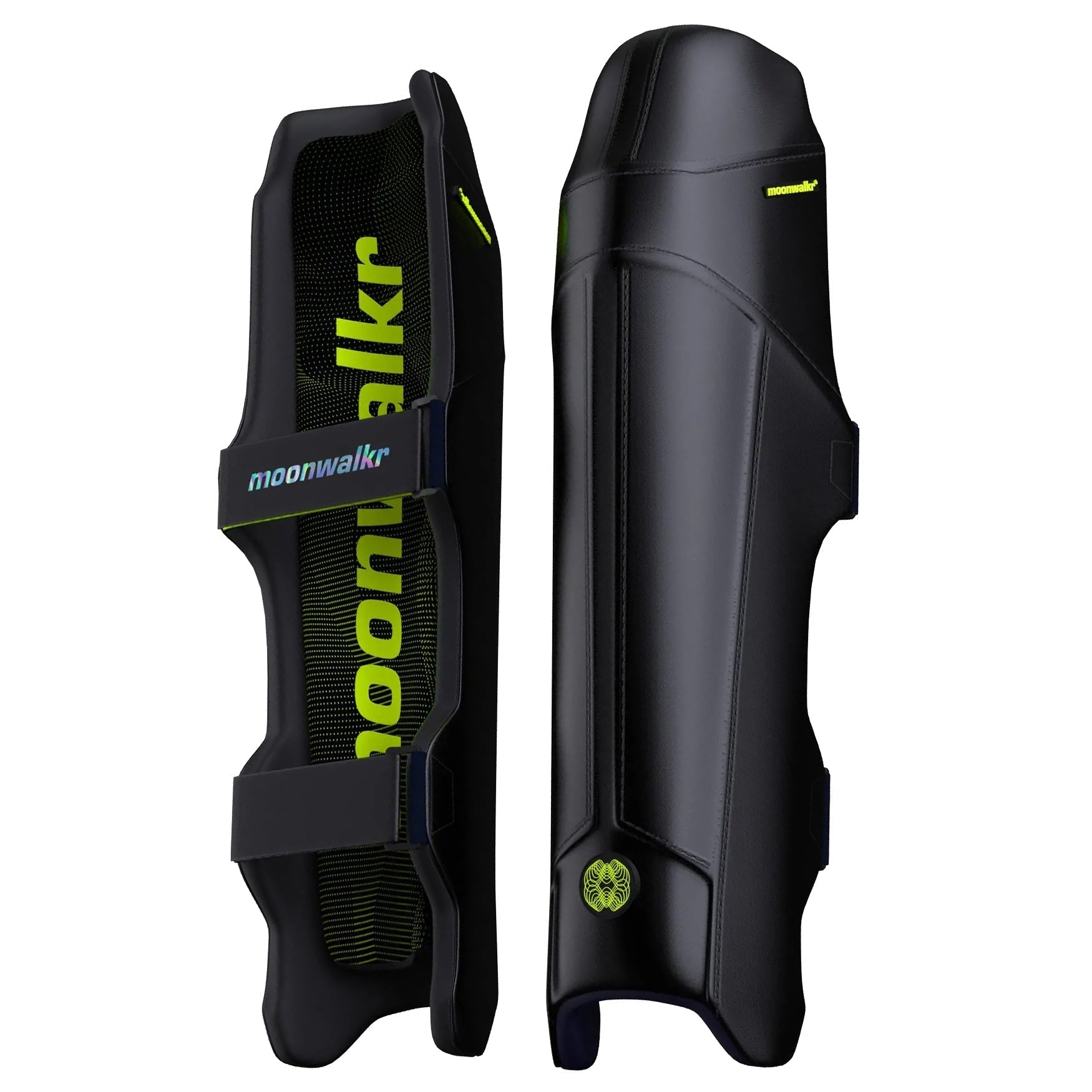 Moonwalkr 2.0 Cricket Batting Pads - Medium Black