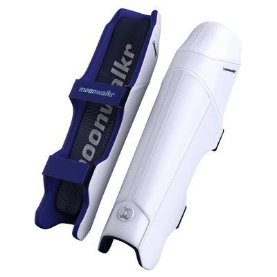 Moonwalkr 2.0 Cricket Batting Legguard - XL White