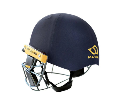 Masuri T Line Steel Grille Cricket Wicket Keeping Helmet - Senior Navy