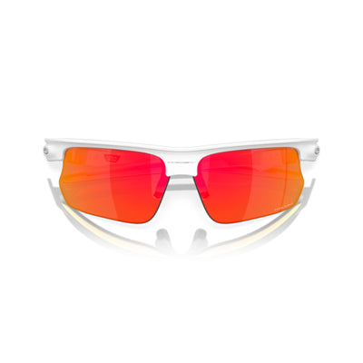 Oakley Bisphaera Polished White - Prizm Ruby Sunglasses