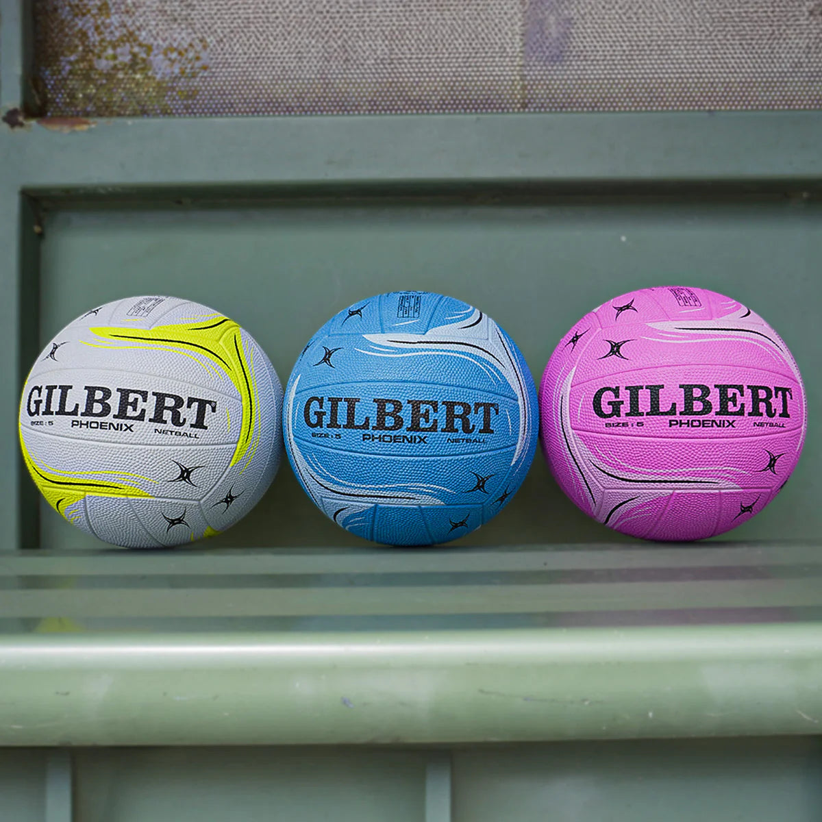 Gilbert Phoenix Pink Netball - Size 5