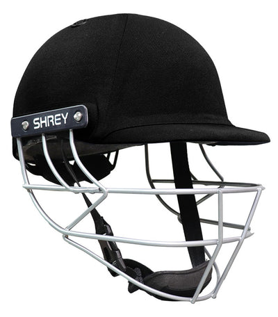 Shrey Classic Helmet 2.0 With Adjustment Dial - Black Junior