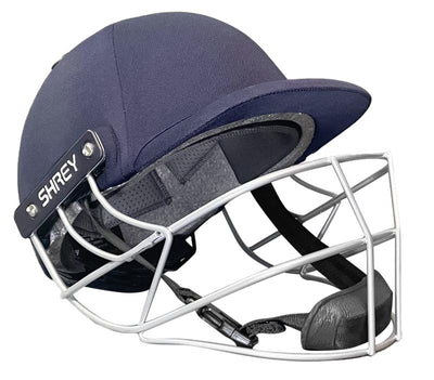 Shrey Classic Helmet 2.0 With Adjustment Dial - Navy Senior