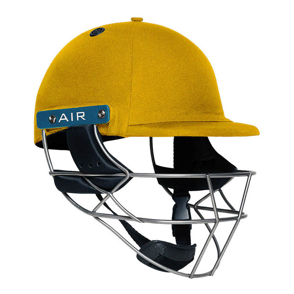 Shrey Master Class Air 2.0 Titanium Cricket Helmet With Neck Guard - Yellow