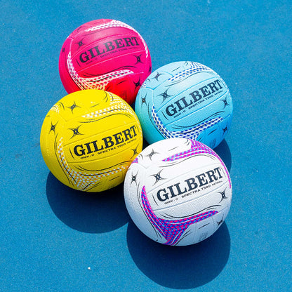 Gilbert Spectra T500 Pink Netball - Size 5