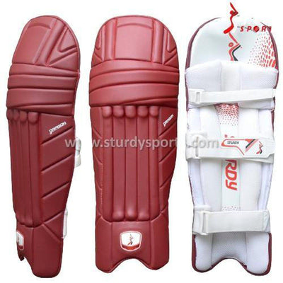 Sturdy Dragon Maroon Batting Legguard - Adult