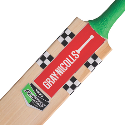 Gray Nicolls Fusion 1500 Cricket Bat - Long Blade (Natural)
