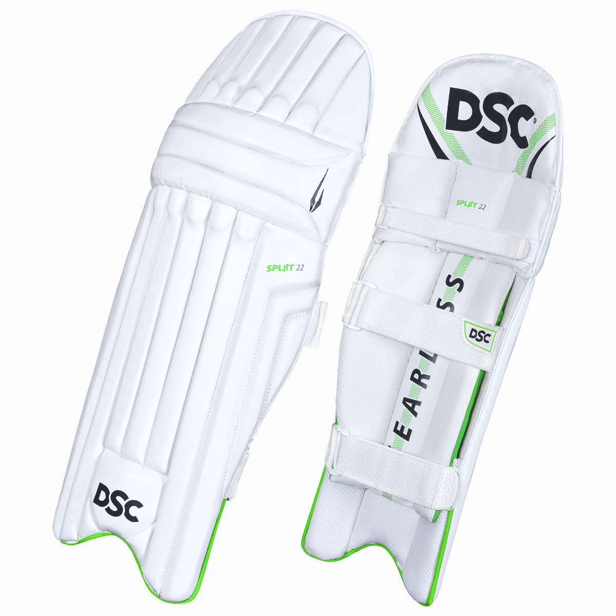 DSC Split 22 Batting Leg Guard - Junior