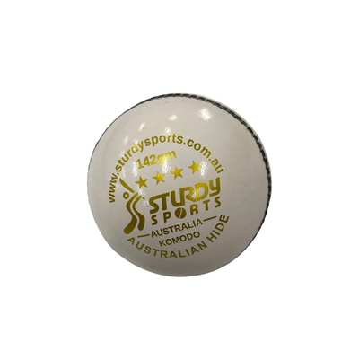 Sturdy Komodo White 2 Piece Cricket Ball - Youth