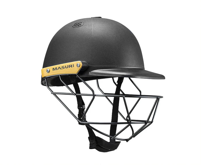 Masuri C Line Steel Grille Cricket Helmet - Junior Black