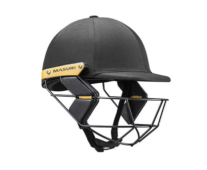 Masuri T Line Steel Grille Cricket Helmet - Junior Black