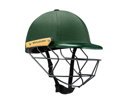 Masuri C Line Plus Steel Grille Cricket Helmet - Junior Green