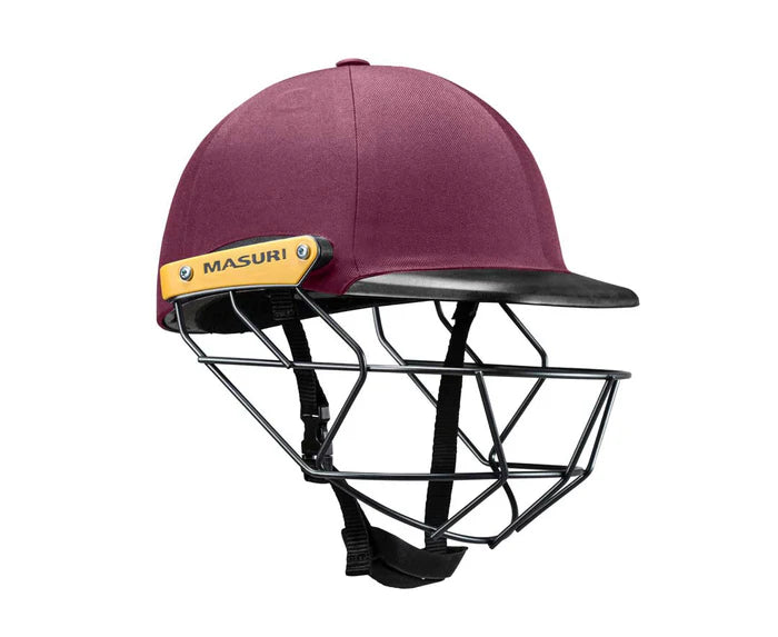 Masuri C Line Plus Steel Grille Cricket Helmet - Junior Maroon