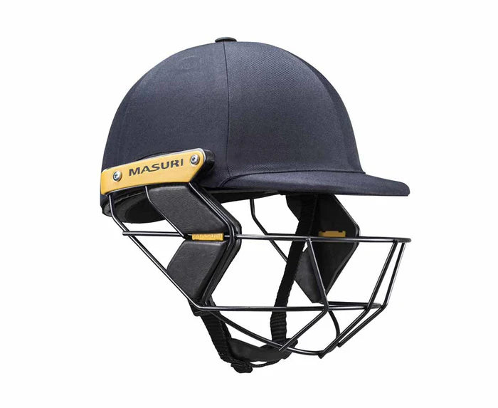 Masuri T Line Steel Grille Cricket Helmet - Junior Navy