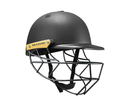 Masuri C Line Steel Grille Cricket Helmet - Senior Black