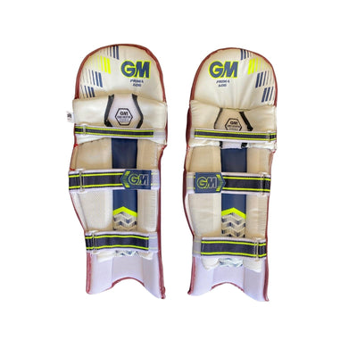 GM 606 Prima Coloured Maroon Cricket Batting Legguard - Adult