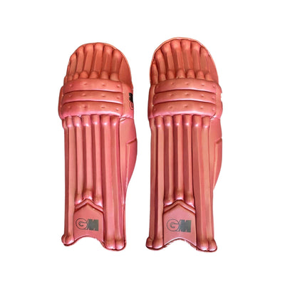 GM 606 Prima Coloured Maroon Cricket Batting Legguard - Adult