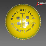 Gray Nicolls Ultimate Indoor Cricket Ball - Yellow
