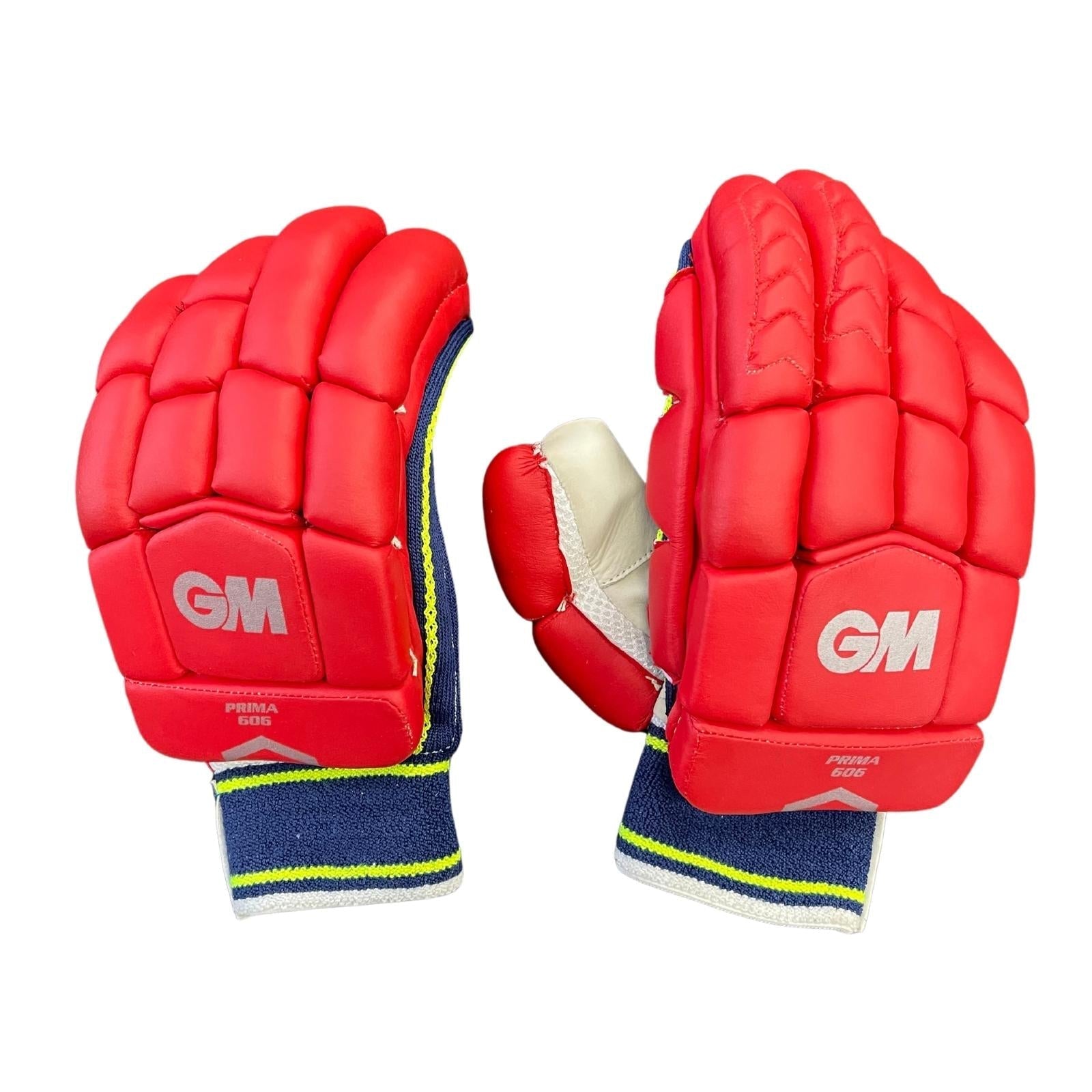 Gunn & Moore GM 606 Prima Red Batting Gloves - Senior