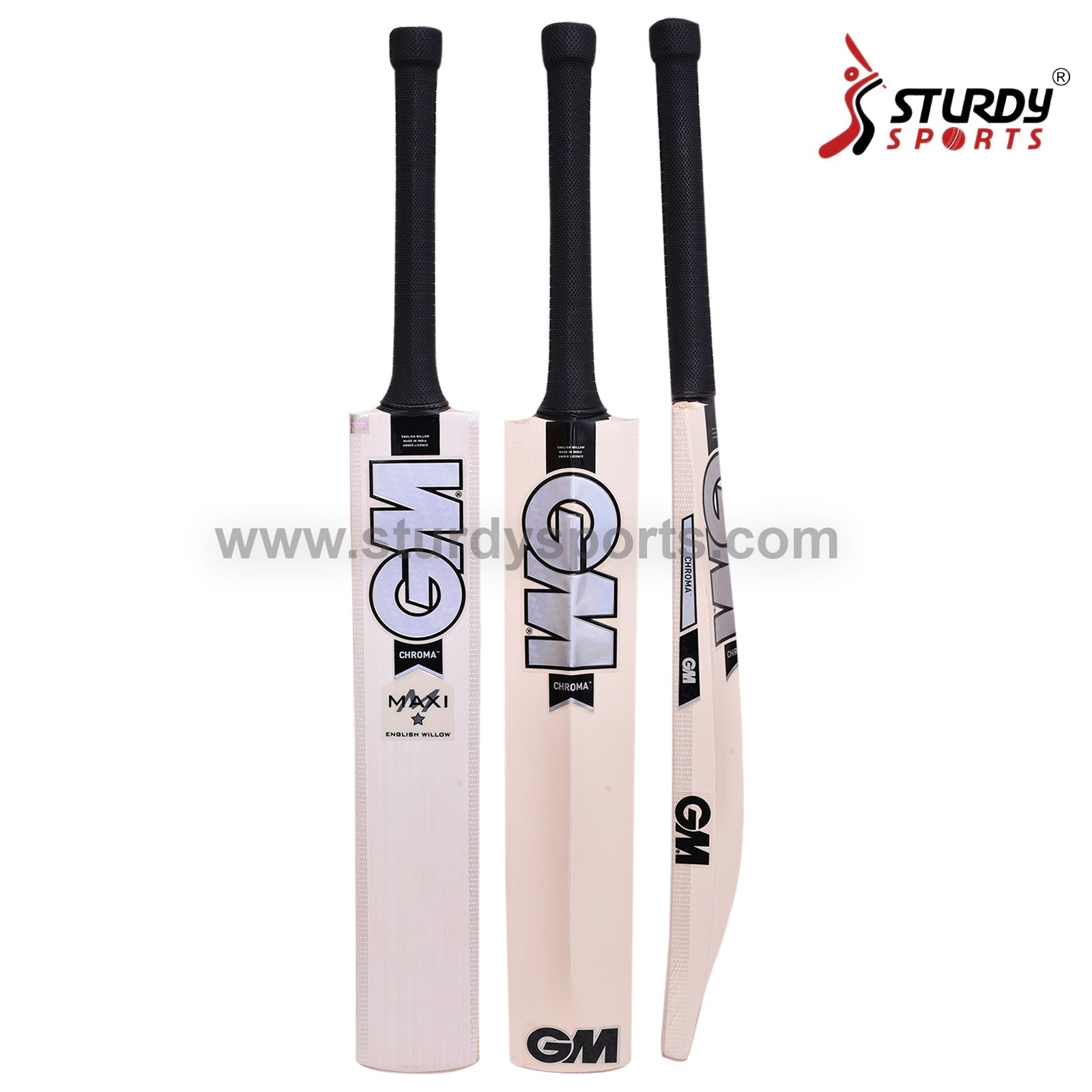 Gunn & Moore GM Chroma Maxi Cricket Bat - Size 5