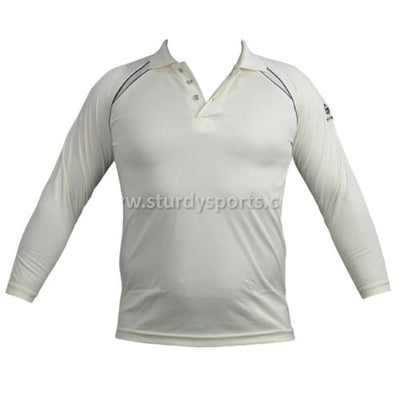Gunn & Moore GM Cream Full Sleeve Shirt (Junior)