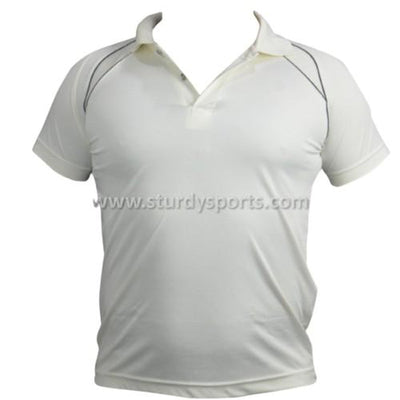 Gunn & Moore GM Cream Short Sleeve Shirt (Junior)