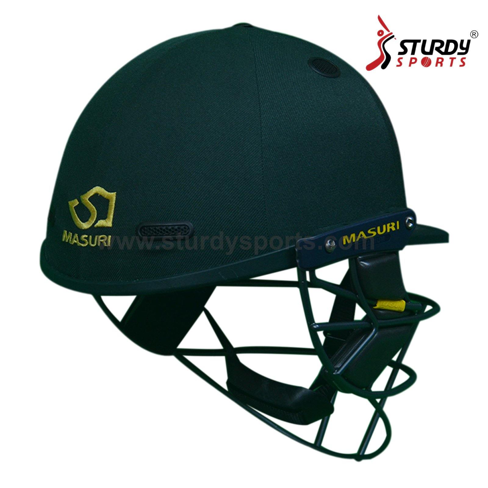 Masuri T Line Titanium Green Cricket Helmet - Senior