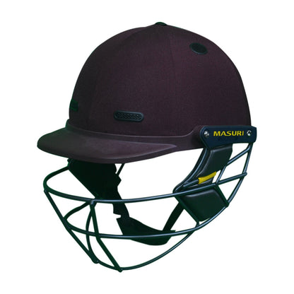 Masuri T Line Titanium Maroon Cricket Helmet - Senior