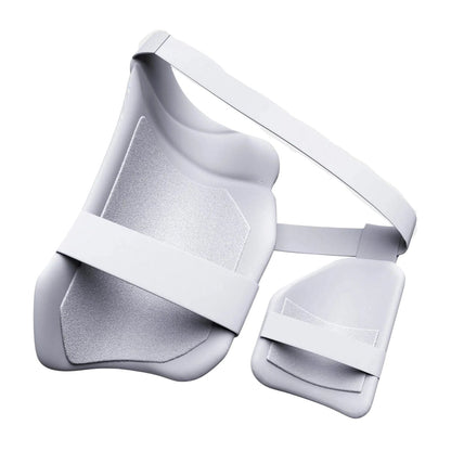 MoonWalkr 2.0 Cricket Combo Thigh Guard - Small White