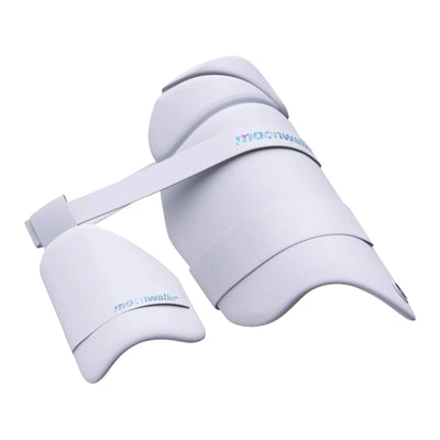 MoonWalkr 2.0 Cricket Combo Thigh Guard - Small White