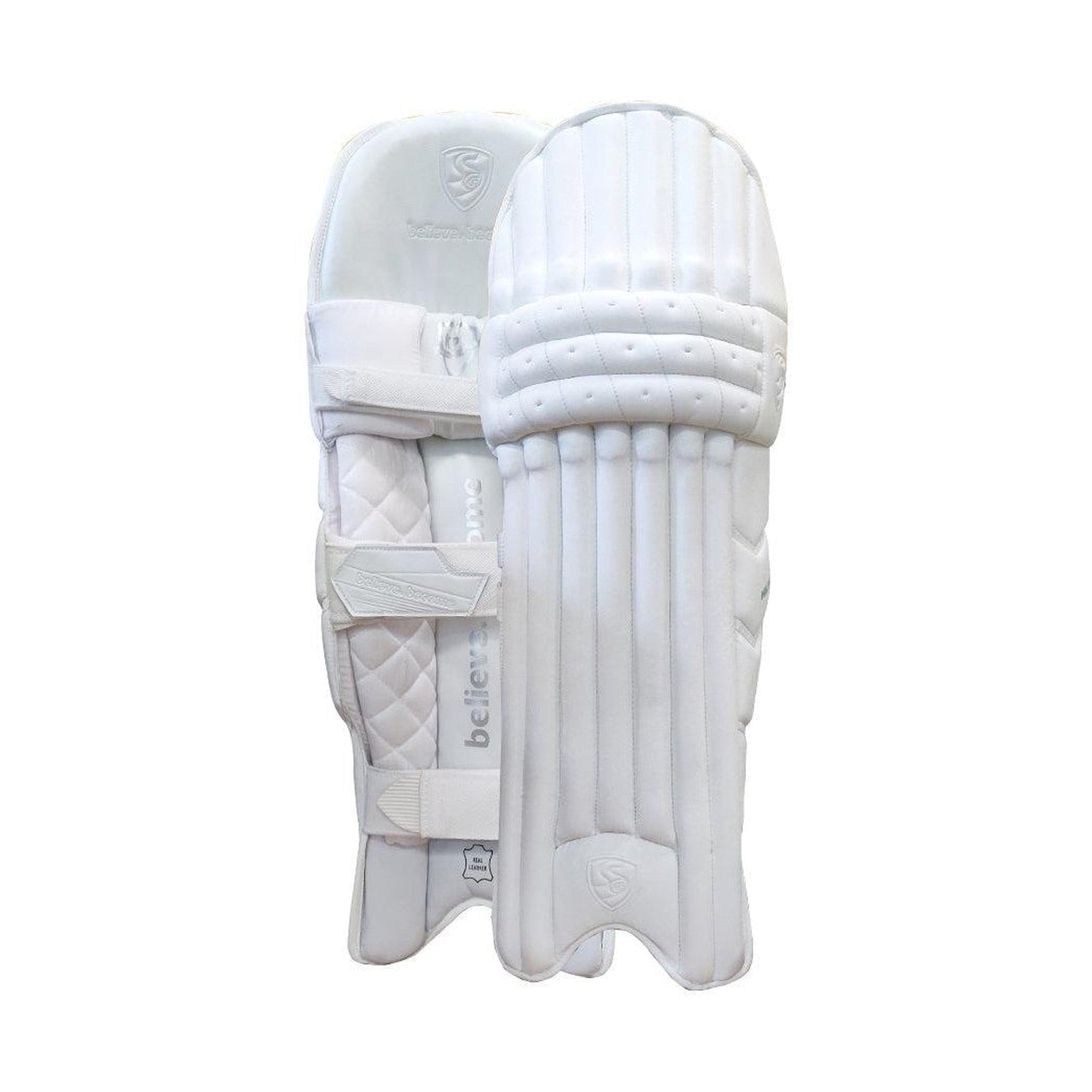 SG Hilite White Cricket Batting Pads - Senior