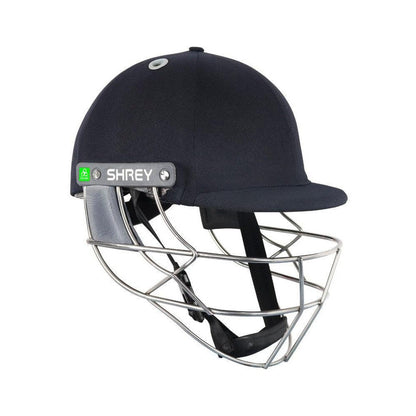 Shrey Koroyd Cricket Helmet With Steel Visor - Navy