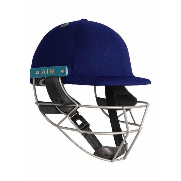 Shrey Master Class Air 2.0 Titanium Cricket Helmet With Neck Guard - Royal Blue
