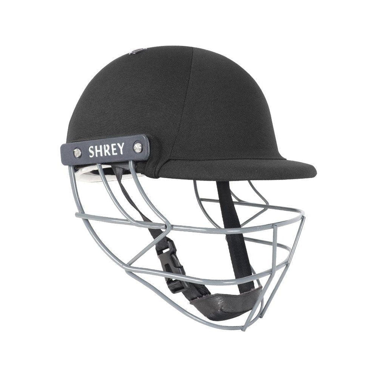 Shrey Performance 2.0 Cricket Helmet With Mild Steel - Black Youth