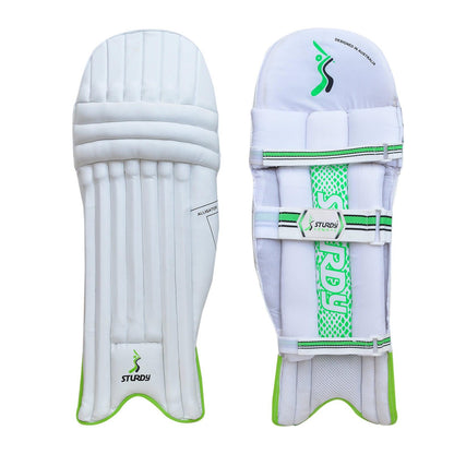 Sturdy Alligator Batting Cricket Pads - Youth