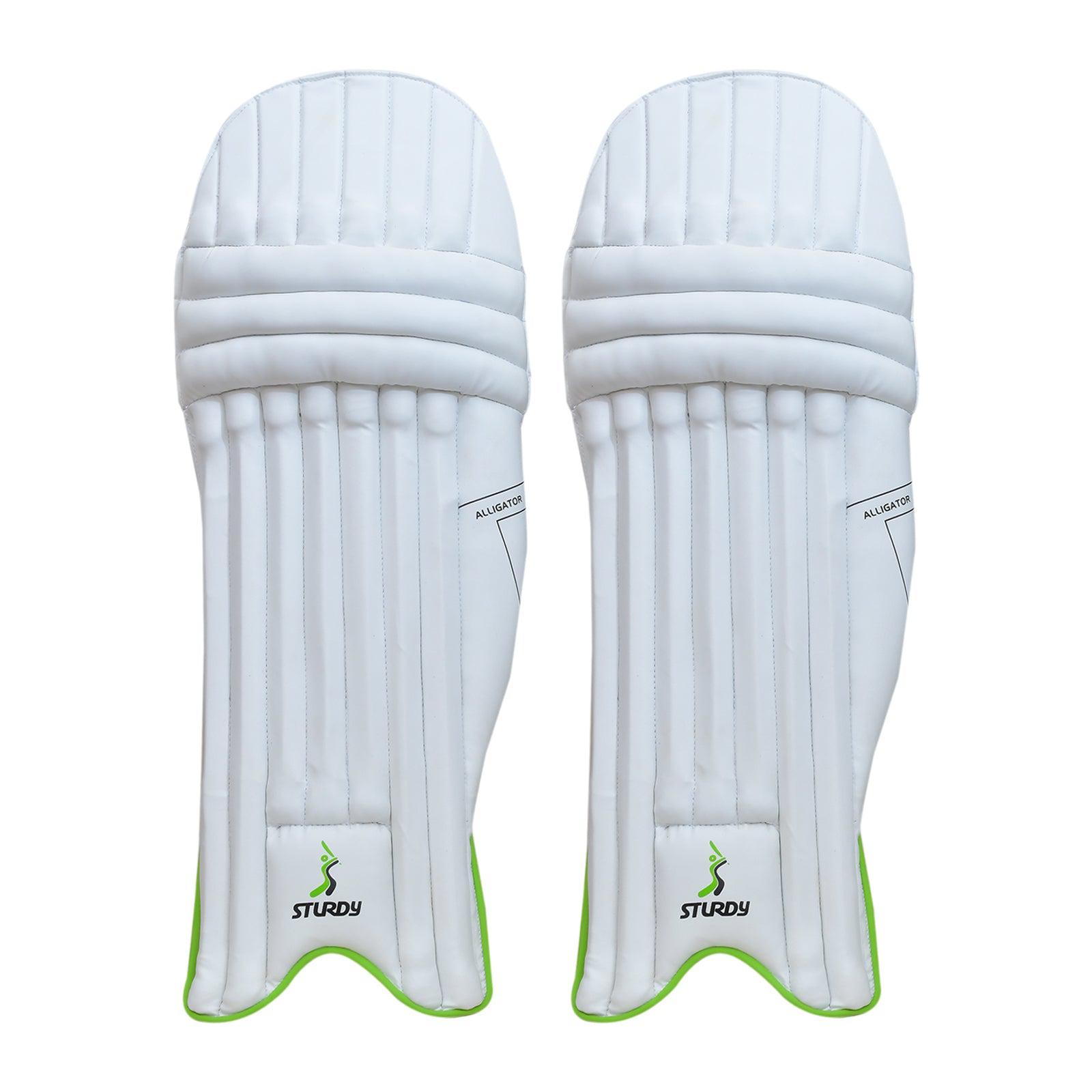 Sturdy Alligator Batting Cricket Pads - Youth