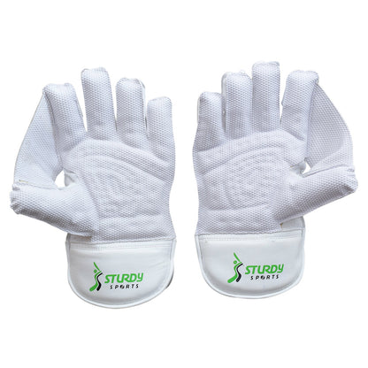 Sturdy Alligator Keeping Cricket Gloves - Junior