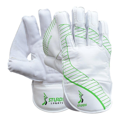 Sturdy Alligator Keeping Cricket Gloves - Senior