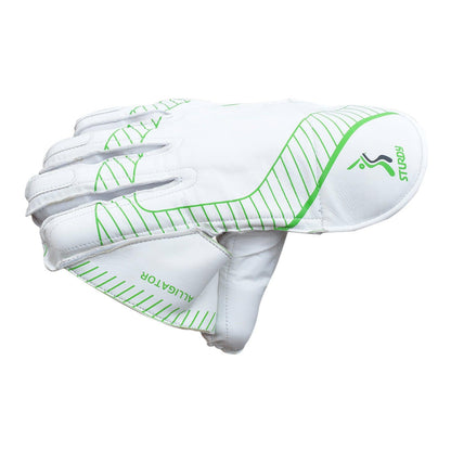 Sturdy Alligator Keeping Cricket Gloves - Youth