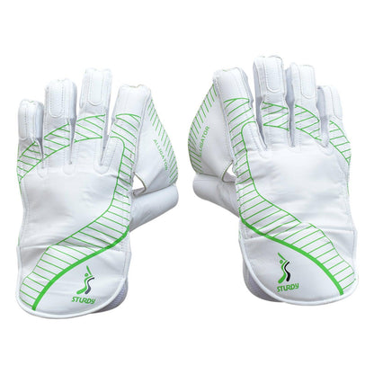 Sturdy Alligator Keeping Cricket Gloves - Youth