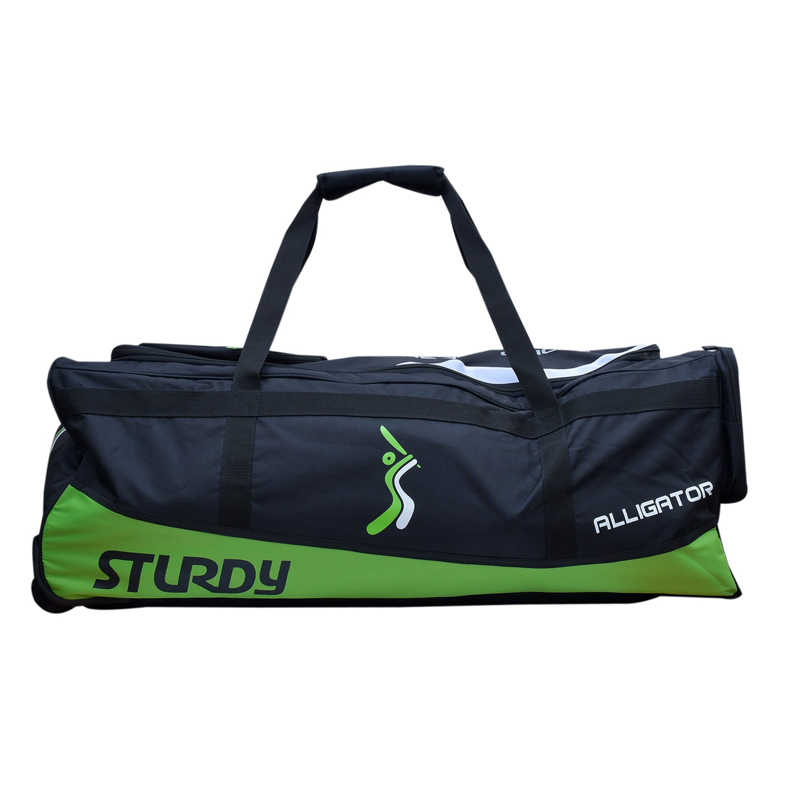 Sturdy Alligator Wheel Cricket Bag